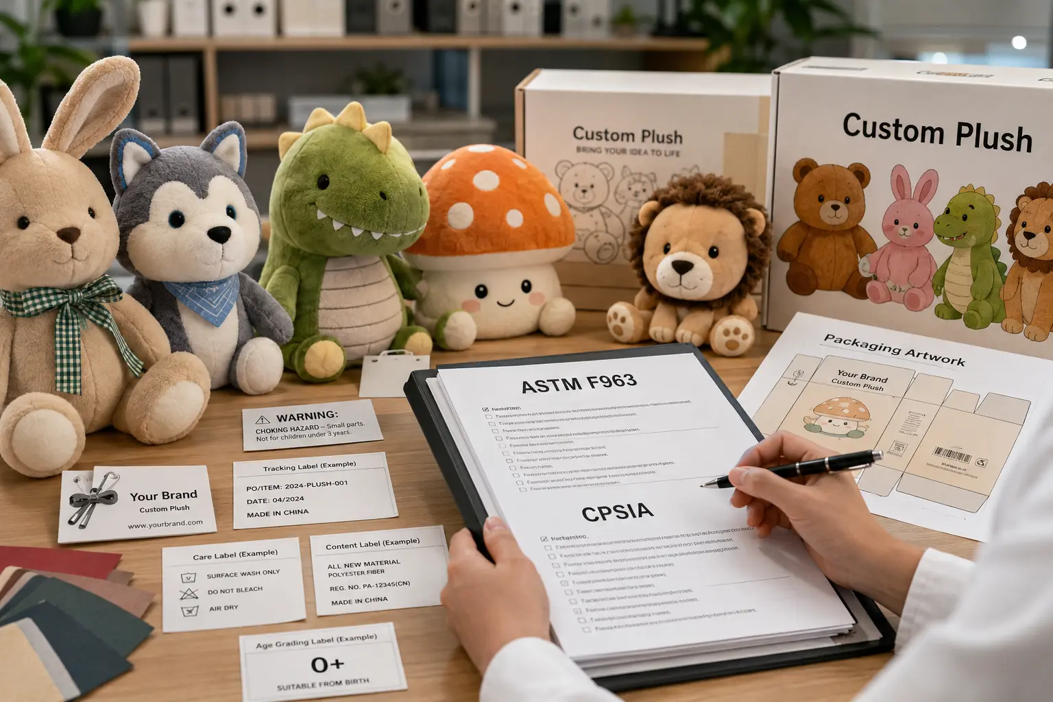 ASTM F963 and CPSIA preparation for US plush projects